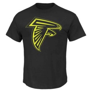 NFL Falcons No Idle Threat II Tee Shirt Black (S)