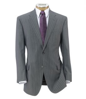 Signature Imperial Wool/Silk Suit with Pleated Trousers Extended Sizes JoS. A. B