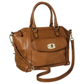 Merona Tote Handbag with Removable Crossbody Strap   Tan