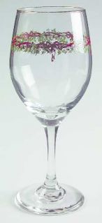 Christopher Radko Holiday Celebrations (Green Trim) 12 Ounce Glassware Goblet, F