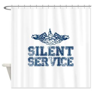  Silent Service with Submarine Dolphins Shower Curt  Use code FREECART at Checkout