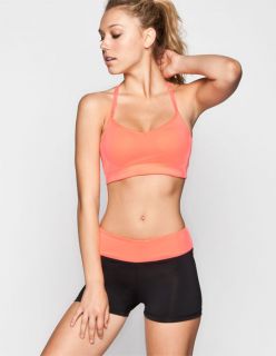 Sport T Back Sports Bra Neon Pink In Sizes X Small, Large, Medium, Sm