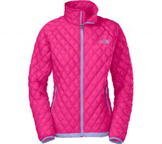 Girls The North Face Thermoball Full Zip Jacket   Azalea Pink