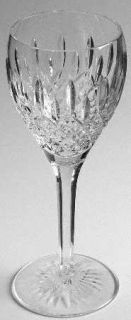Stuart Shaftesbury Water Goblet   Cut Vertical & Criss Cross On Bowl