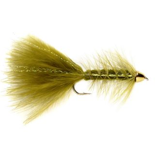Tungsten Cone Head Woolly Bugger, Olive, 4