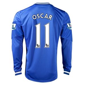 adidas Chelsea 13/14 OSCAR LS Home Soccer Jersey