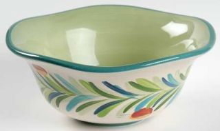 Gail Pittman Provence Soup/Cereal Bowl, Fine China Dinnerware   Laurel Ring,Flow