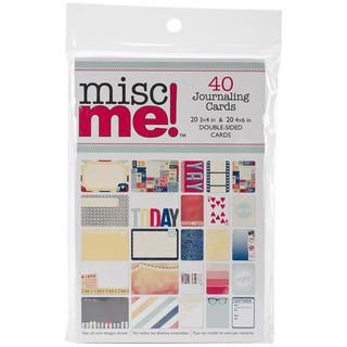 Misc Me 4 X6 and 3 X4 Journal Pack  Modern Miss