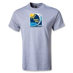 FIFA Beach World Cup 2013 Emblem T Shirt (Gray)