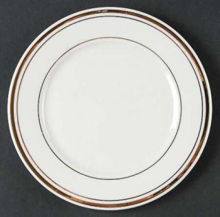Sango Splendor Salad Plate, Fine China Dinnerware   Avante Collection,   Gold Ba