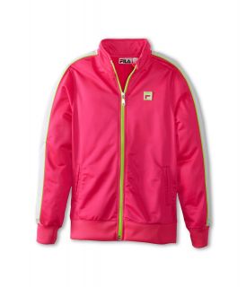 Fila Kids Tricot Jacket Girls Coat (Pink)