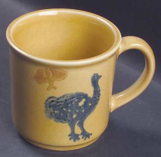 Pfaltzgraff America (Discontinued 1989) Ostrich Stencil Mug, Fine China Dinnerwa