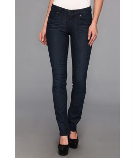 Paige Skyline Straight Petite in Manchester Womens Jeans (Black)