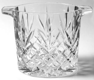 Cristal DArques Durand Provence Ice Bucket   Clear,Crisscross & Fan