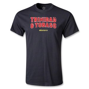 Euro 2012   Trinidad and Tobago CONCACAF Gold Cup 2013 T Shirt (Black)
