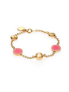 Marc by Marc Jacobs Medley Chain Bracelet   Pink