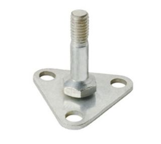 Focus Security Feet, Triangular, Replaces Leveling Bolt, Zinc Plated
