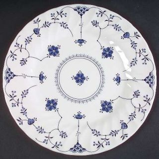 Churchill China Finlandia (Scalloped,Swirl,England) Large Dinner Plate, Fine Chi