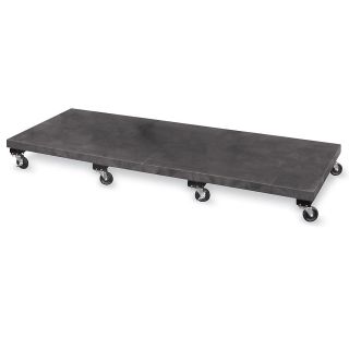 Structural Plastics Mobile Dunnage Rack   96X36x9