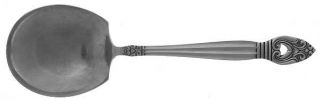Present Coronet (Stainless) Solid Smooth Casserole Spoon   Stainless, Japan/Hong