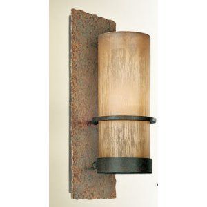 Troy Lighting TRY BF1851BB Bamboo 1 Light Outdoor Sconce Fluorescent