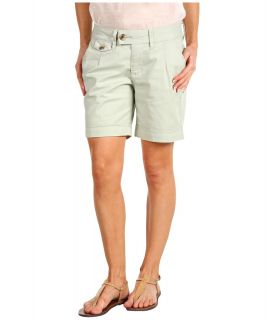 Jag Jeans Petite Millie Relaxed Fit Short Fine Line Twill Womens Shorts (Olive)
