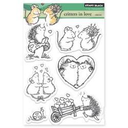 Penny Black Clear Stamps 5 X7.5 Sheet   Critter In Love