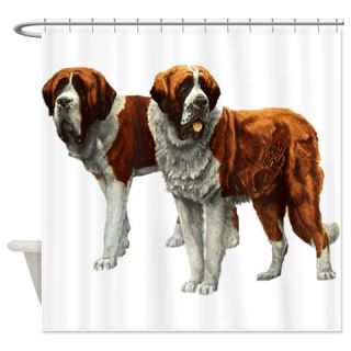  St. Bernard Shower Curtain  Use code FREECART at Checkout