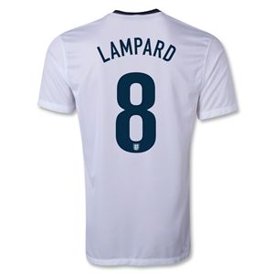 Nike England 13/14 LAMPARD Home Soccer Jersey