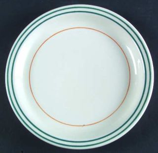 Buffalo Pottery Buf54 Dinner Plate, Fine China Dinnerware   Restaurant,2 Teal Ba