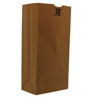 Heavy Duty General 16 Paper Bag, Heavy duty, Brown Kraft, 7 3/4 X 4 13/16 X 16