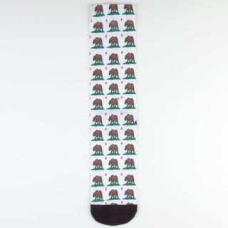 Cali Bear Mens Tube Socks White Combo One Size For Men 241860167