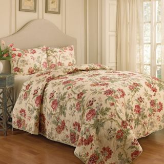 Waverly May Medley 3 Piece Quilt Set Multicolor   12709BEDDF/QSWP, Full/Queen