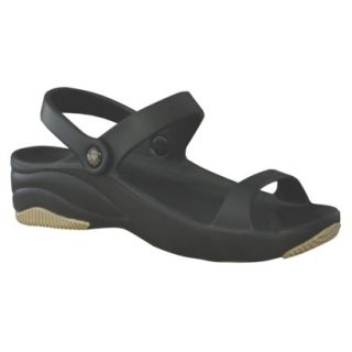 Boys USA Dawgs Premium Slide Sandals   Black/Tan 1