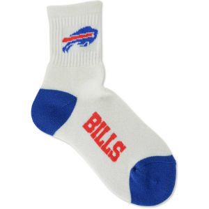 Buffalo Bills For Bare Feet Ankle White 501 Med Sock