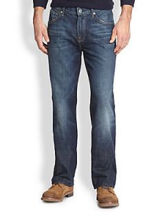 7 For All Mankind Austyn Relaxed Straight Leg Jeans   Blue