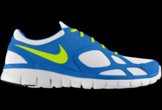 Nike Flex 2012 Run iD Custom (Wide) Kids Running Shoes (3.5y 6y)   Yellow