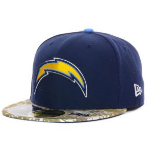San Diego Chargers New Era NFL 2013 Youth Salute to Service Onfield 59FIFTY Cap