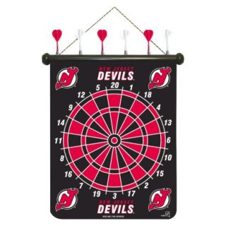 Rico NHL New Jersey Devils Magnetic Dart Board Set