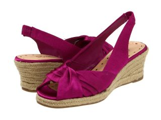 Bella Vita Sangria Womens Wedge Shoes (Pink)