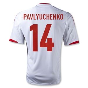 adidas Russia 12/13 PAVLYUCHENKO Away Soccer Jersey