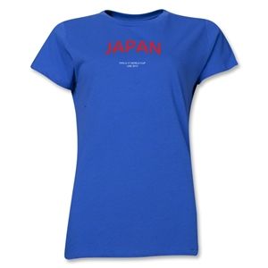 Japan 2013 FIFA U 17 World Cup UAE Womens T Shirt (Royal)