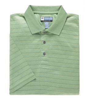 David Leadbetter Stays Cool Dotted Stripe Polo Big/Tall by JoS. A. Bank Mens Dr