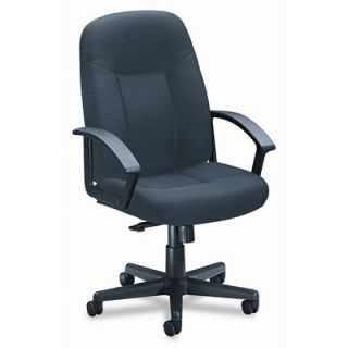 Basyx VL601 Series Mid Back Managerial Chair BSXVL601VA10T Fabric Charcoal