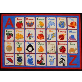 Kids Rugs Non skid Alphabet Multi 46 X 61 (nylonPile Height .2 inchesStyle CasualPrimary color MultiSecondary colors MultiPattern Baby/Kids/TweenTip We recommend the use of a non skid pad to keep the rug in place on smooth surfaces.All rug sizes are
