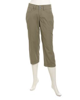 Bayshore Cropped Pants, Clean Green