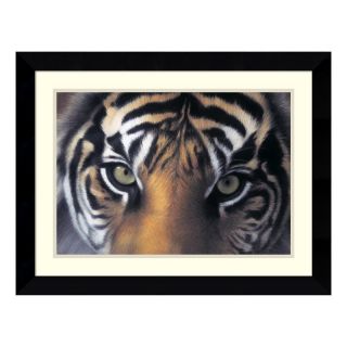 J and S Framing LLC Eyes of the Goddess Sumatran Tigress Framed Wall Art   26.