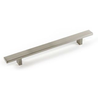Contemporary 12 inch Rectangular Stainless Steel Cabinet Bar Pull Handle (case Of 25)