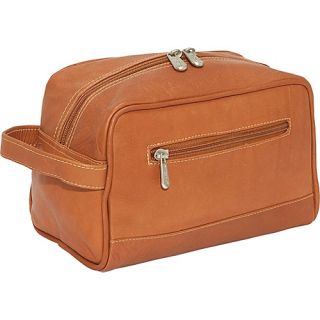 Top Zip Toiletry Kit   Saddle