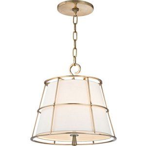 Hudson Valley HV 9816 AGB Savona 2 Light Pendant